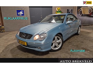 Mercedes-Benz CLK Coupé 200 K. Elegance Automaat 163PK | Rijklaarprijs | PDC | Cruise | Leder | LMV | NAP