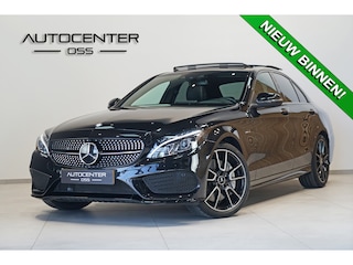 Mercedes-Benz C-klasse 450 C43 AMG 4MATIC ✅ VOL OPTIE! ✅ PANO ✅ SPORTUITLAAT ✅ ADAP.CRUISE ✅ PARFUM ✅ HEAD-UP