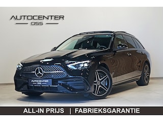 Mercedes-Benz C-klasse Estate 300 e AMG ✅ STOELKOELING ✅ PANO ✅ HEAD-UP ✅ 360 ✅ ADAP.CRUISE