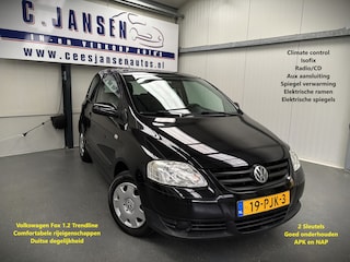 Volkswagen Fox 1.2 Trendline Nette auto! Keurig interieur! | AUX aansluiting | Airco | Buitenspiegels elektrisch verstel- en verwarmbaar