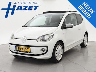 Volkswagen Up 1.0 HIGH UP! WHITE + SCHUIFDAK PANORAMA STOELVERW. | NAVIGATIE | CRUISE | PARKEERSENSOREN