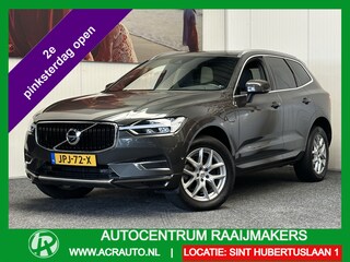Volvo XC60 2.0 T8 Twin Engine AWD Momentum Pro LEDEREN BEKLEDING PANORAMADAK 360 RONDOM CAMERA HARMAN KARDON ZEER MOOI !!! Brgl