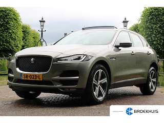Jaguar F-Pace 2.0 Portfolio AWD 30T 300PK | NL-AUTO! | PANODAK | LEDER | STOELVERWARMING | CAMERA | EL. ACHTERKLEP | STUURVERWARMING | LIJNDETECTIE | VOORRUITVERWARMING |