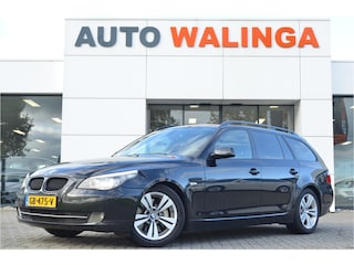 BMW 5-serie Touring 535d Panoramadak Leer Stoel en Stuurverwarming Xenon verlichting