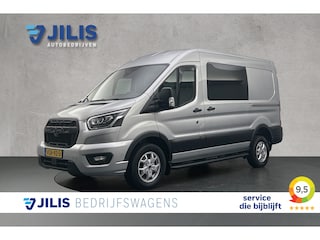 Ford Transit 2.0 TDCI 185 PK Limited Dubbel Cabine | Raptor Edition | Navigatie | Camera | Dubbele schuifdeur | Parkeersensoren | Trekhaak | Adaptieve cruise control | Airco