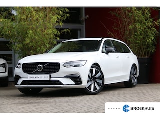Volvo V90 2.0 T6 Plug-in hybrid AWD Ultra Dark | Luchtvering | Trekhaak | 360 Camera | Pilot Assist | Panoramadak | Harman/Kardon