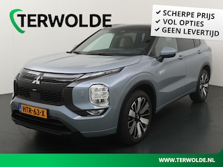 Mitsubishi Outlander 2.4 PHEV Instyle+ | Elektrische kofferklep | Bruin leder interieur | Yamaha audio |