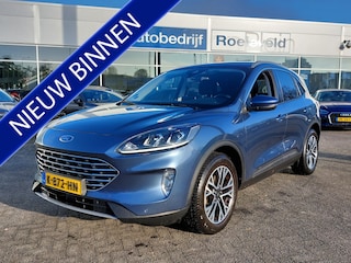 Ford Kuga 1.5 EcoBoost 150pk Titanium | Navi | Apple Carplay+Android Auto | Clima | Cruise | Led Koplampen | Keyless Entry | Pdc V+A+Camera | Stoel+Stuurwielverwarming | Privacy Glass | 18''lm