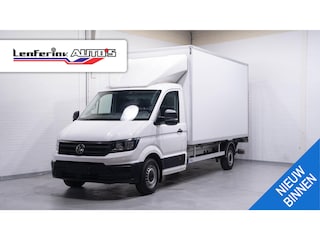 Volkswagen Crafter 2.0 TDI 177 pk Bakwagen met Laadklep en Zijdeur Marge Auto, Airco, Camera achter, 3-Zits