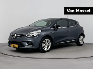 Renault Clio 0.9 TCe Limited 90Pk | Navigatie | Parkeersensoren Achter | Cruise Control & Snelheidsbegrenzer | Airco | Bluetooth Telefoon Voorbereiding | Privacy Glass | Keyless Entry |