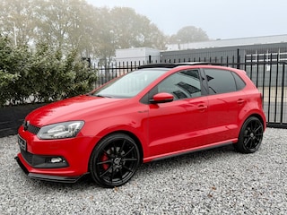Volkswagen Polo 1.4 TSI GTI DSG Panodak|Navi|Xenon|Cruis Rood!