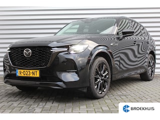 Mazda CX-60 2.5 e-SKYACTIV PHEV 327PK HOMURA AUTOMAAT / NAVI / LEDER / CLIMA / FULL-LED / PDC / 20" LMV / KEYLESS / 360 CAMERA / HUD / WINTERPAKKET / ADAPT. CRUISECONTROL / 1E EIGENAAR / NIEUWSTAAT !!