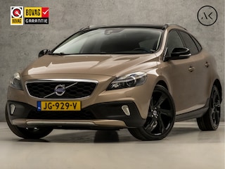 Volvo V40 1.6 T4 Luxury 180Pk Automaat (PANORAMADAK, NAVIGATIE, LEDER, MEMORY SEATS, CAMERA, STOELVERWARMING, XENON, GETINT GLAS, KEYLESS, NIEUWSTAAT)