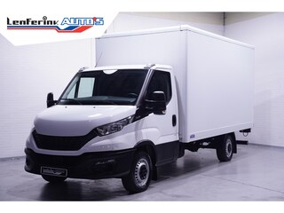 Iveco Daily 35S16 160 pk Bakwagen met Laadklep Airco ECC Audio DAB+, Enkel Lucht, LxBxH 415x214x208 cm, 3-Zits