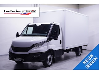 Iveco Daily 35S16 160 pk Bakwagen met Laadklep Airco ECC Audio DAB+, Enkel Lucht, LxBxH 415x214x208 cm, 3-Zits