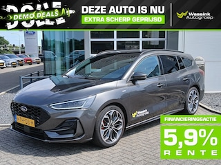 Ford Focus Wagon 1.0 EcoBoost Hybrid 125pk ST-Line X | Panoramadak | Navigatie | Winter pack |