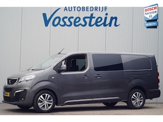 Peugeot Expert 2.0 BlueHDI 120 Long Asphalt DC / 5 Zitpl. / Automaat / 1e Eigenaar / Carplay / Head-Up / Trekhaak