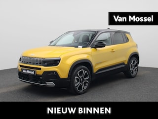 Jeep Avenger 54kWh 1st Edition | ACHTERUITRIJCAMERA | NAVIGATIE | CLIMATE CONTROL | STOELVERWARMING | APPLE CARPLAY | ANDROID AUTO |