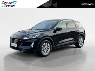 Ford Kuga 2.5 PHEV Titanium | Dealer Onderhouden | Automaat | Elektrisch Bedienbare Achterklep | Achteruitrij Camera | Parkeersensoren Voor en Achter | Verwarmbare Voorstoelen en Achterbank | Verwarmbare Stuur | Verwarmbare Voorruit | Climate Control |