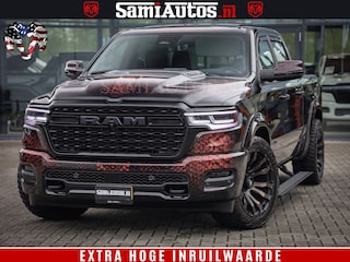 Dodge Ram 1500 COBRA EDITION | Limited Night High Output 540HP 706Nm | Massage + Full Option | De Meest Luxe en Volle Pick-Up in zijn Klasse | Comfortabele Dubbele Cabine met Royale 5 Zitplaatsen | BPM vrij | Nu Leverbaar uit Voorraad | Voorraad Nr 2292 - 5178 | Cobra package is meerprijs |
