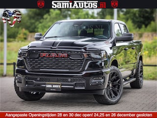 Dodge Ram TradesMan 6 Persoons Uitvoering | LEDER RS | 420Pk 636Nm | Pick-Up | Comfortabele Dubbele Cabine met Royale 6 Zitplaatsen | BPM vrij | Nu Leverbaar uit Voorraad | Voorraad Nr 2217- 2911