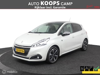 Peugeot 208 1.2 PureTech Allure Tech Edition | Carplay | Glazendak | Clima | Elec.ramen | Wit metallic | Parkeer sensoren | Dealer-staat |