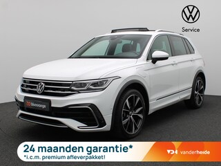 Volkswagen Tiguan 1.4 TSI eHybrid R-Line Business+ 245PK DSG Pano-Schuifdak, SOH 86%, Trekhaak, Volleder, Memorystoel, 20" LM Velgen, Matrix-LED Verlichting, 360gr. Camera