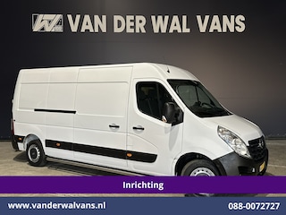 Opel Movano 2.3 CDTI L3H2 *Post NL inrichting* Euro6 Airco | Camera | Navigatie | Cruisecontrol Sidebars, Schappen, 270 graden achterdeuren, bijrijdersbank