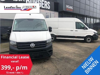 Volkswagen Crafter 2.0 TDI L3H3 Navi, Trekhaak, PDC V+A Laadruimte Pakket, Apple Carplay, 3-Zits