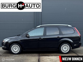 Ford Focus Wagon 1.8 Limited Flexi Fuel - ECC - NAVI - CRUISE CONTROLE - BLUETOOTH - VERWARMDE VOORRUIT - PDC - LM VELGEN - GETINT GLAS - NAP - NL AUTO - APK T/M 05-05-2026 -