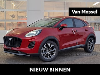 Ford Puma 1.0 EcoBoost Hybrid Titanium | Nieuw Voorraad! | €6500,- Ford Voordeel! | Direct Leverbaar | Apple Carplay & Android Auto | 17'' LMV | Achteruitcamera | Cruise Control | Full LED | Keyless Start | Climate Control |