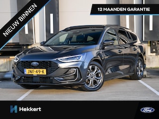 Ford Focus Wagon ST Line X 1.0 EcoBoost Hybrid 155pk Automaat SCHUIF-DAK | LED MATRIX | WINTER PACK | 17''LM | CRUISE.C | PDC + CAM.