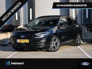 Ford Focus Wagon ST Line X 1.0 EcoBoost Hybrid 155pk Automaat SCHUIF-DAK | LED MATRIX | WINTER PACK | 17''LM | CRUISE.C | PDC + CAM.