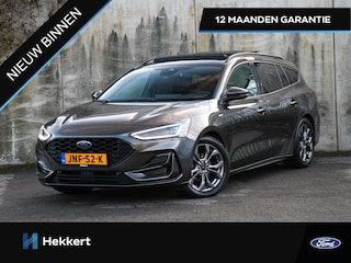 Ford Focus Wagon ST Line X 1.0 EcoBoost Hybrid 155pk Automaat SCHUIF-DAK | LED MATRIX | WINTER PACK | 17''LM | CRUISE.C | PDC + CAM.