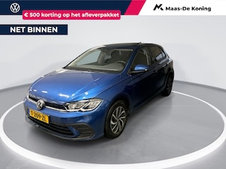 Volkswagen Polo 1.0 TSI 95pk Life · Apple/Android Car Play · Navigatie · P-Sensoren · DAB · Airco · 15'' Inch · Garantie t/m 26-10-2027 of 100.000km