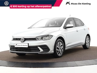 Volkswagen Polo 1.0 TSI 95pk DSG Life · Apple/Android Car Play · Navigatie · P-Sensoren · Getint Glas · 15'' Inch · Garantie t/m 16-10-2027 of 100.000km