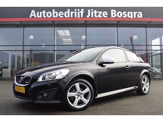Volvo C30 2.0 R-Design Zwart Leder | ECC | Originele Audio | 17 Inch LMV | Volledig Onderhouden!!