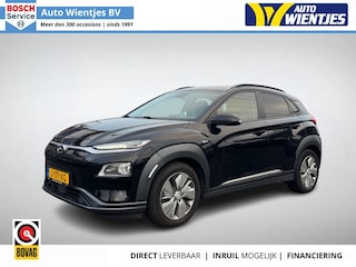 Hyundai Kona EV Premium 64kWh 3-Fase | SoH 100% | Leer | Navi
