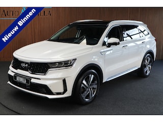 Kia Sorento 1.6 T-GDI Plug-in Hybrid 4WD 7p. Pano Leer 360° Bose ACC Navi PDC Climate voor & achter Elektr. achterklep Afneembare trekhaak Metallic lak LM velgen Fabrieksgarantie tot 4-2029 BTW auto