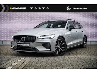 Volvo V60 2.0 T6 Plug-in hybrid AWD Plus Dark | Trekhaak | Harman Kardon | 360º Camera | Verwarmbare voorruit | Stoel- / Stuurverwarming Voor + Achter | Adaptive Cruise | BLIS | Verwarmbare voorruit | Power seats