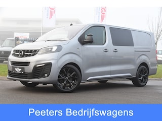Opel Vivaro 2.0 BlueHDi 180 L3 DC PB Edition Camera, Cruise, Carplay, 177pk, Automaat, Dubbele deur, Multimedia, LED, Uniek!