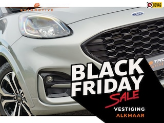 Ford Puma 1.0 EcoBoost ST-Line | Solar Silver | Carplay/Clima/PDC/Cruise/FlexiFuel/LED - Compleet & Sportief