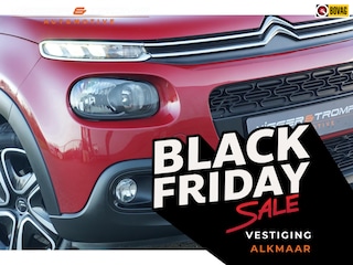 Citroën C3 1.2 PureTech 110pk Shine Automaat - Rouge Rubi/Noir Onyx - Carplay/PDC/LaneAssist