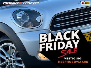 Mini Countryman 1.6 Cooper Knockout Edition - Crystal Silver&Black - Navigatie/Bluetooth/17'' Spoke Silver
