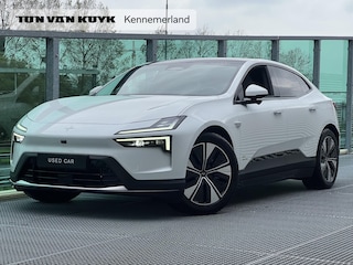 Polestar 4 Long Range Single motor 100 kWh Automaat, Pilot, Plus, 20 inch Aero wielen, Mist tailored knit zinc interieur