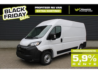 Peugeot Boxer BLACK FRIDAY DEAL I Zwaar 2.2 HDi 140PK L2H2 3,5T I Trekhaak 3000 kg trekgewicht I Pack Techno Plus I Verzwaarde vering I Navigatie