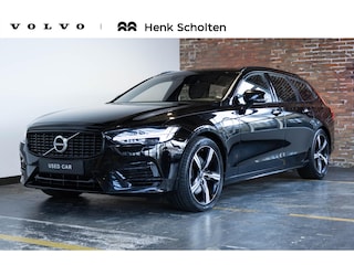 Volvo V90 T8 AWD R-Design | Navigatie | Parkeercamera | BLIS | Semi-Electrische Wegklapbare Trekhaak | Climate Control | Stoelverwarming | Stuurwielverwarming | Cruise Control | Dealeronderhouden