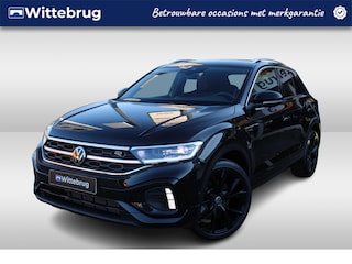 Volkswagen T-Roc 1.5 TSI 150pk R-Line DSG AUTOMAAT / Navigatie / LM 19 inch / Lederen bekleding / Digital Cockpit Pro / AFN.Trekhaak UNIEKE KILOMETERSTAND!!