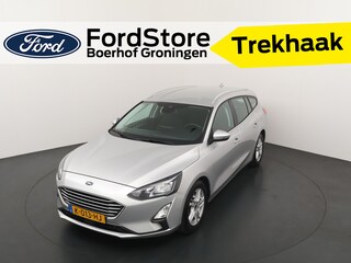 Ford Focus Wagon EcoBoost Hybrid 125 pk Trend | Trekhaak | Camera | Navi | Apple Carplay | 100% Dealer onderhouden |