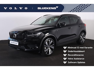 Volvo XC40 Recharge Plus - IntelliSafe Assist & Surround - Parkeercamera achter - Verwarmde voorstoelen & stuur - Parkeersensoren voor & achter - Draadloze tel. lader - Apple Carplay & Android Auto - Warmtepomp - Extra getint glas - Elektr. inklapbare trekhaak - 20' LMV